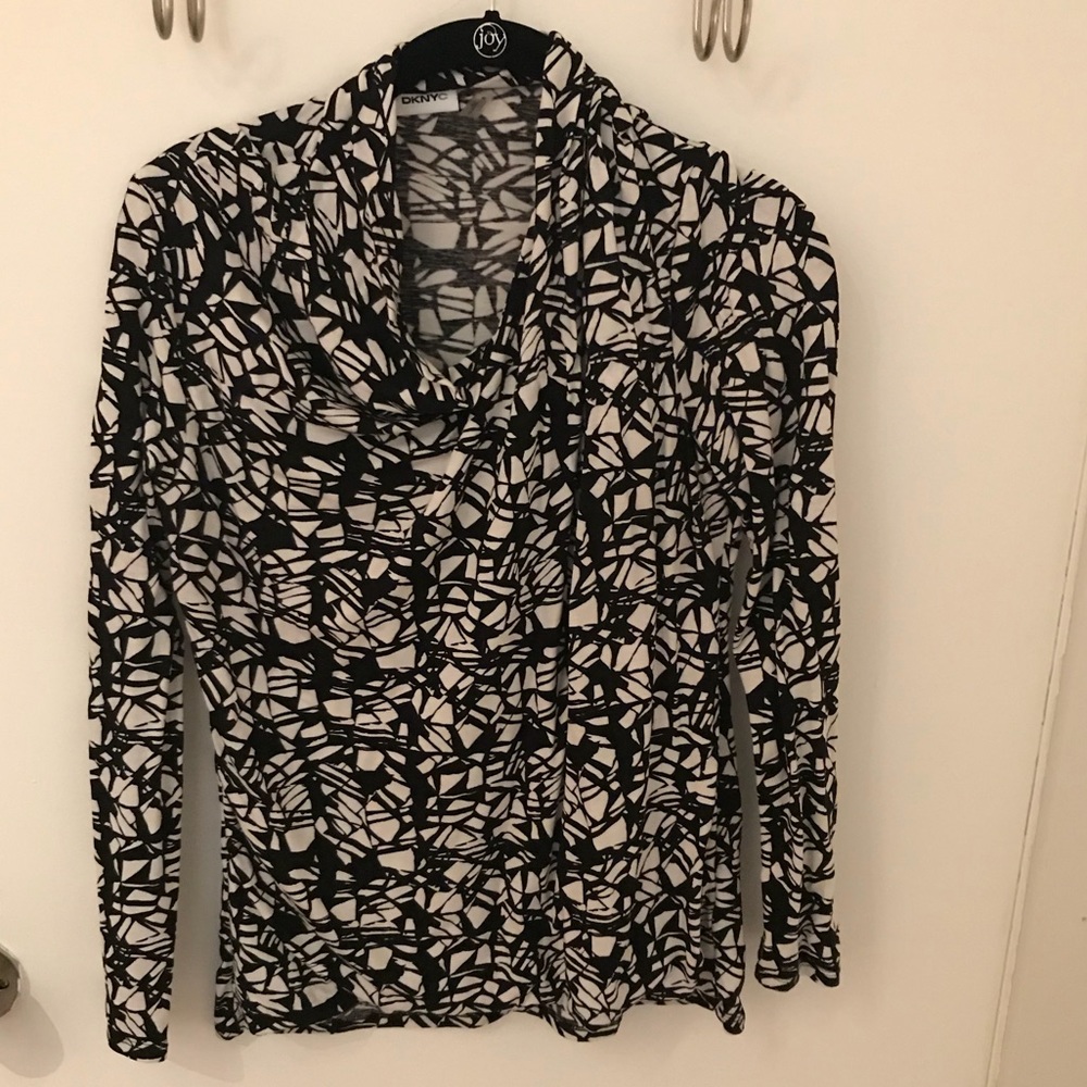 DKNYC long sleeve blouse - Picture 4 of 5